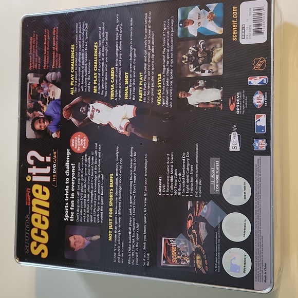 Board Game Scene It DVD Game Sports - Picture 2 of 2